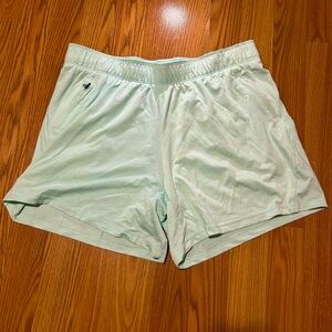 Sea foam green/blue Liberty Pro athletic shorts with pockets size L